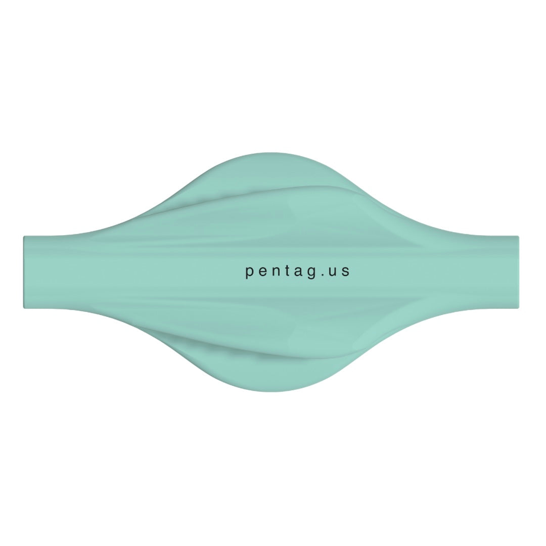 Turquoise, bottom view